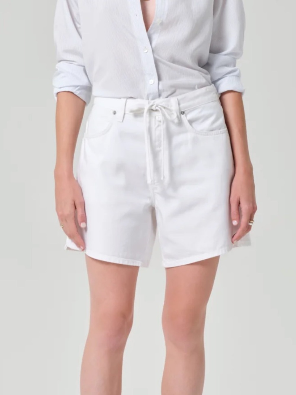 Citizens of Humanity Brynn Drawstring Denim Shorts